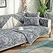 Cxypeng Couch Coat,la Funda de sofá Impermeable,Cojín Universal de algodón para sofá,Tela Antideslizante para Sala de Estar,Toalla-D_90 * 180cm,Cubre Sofa Acolchado Reversible