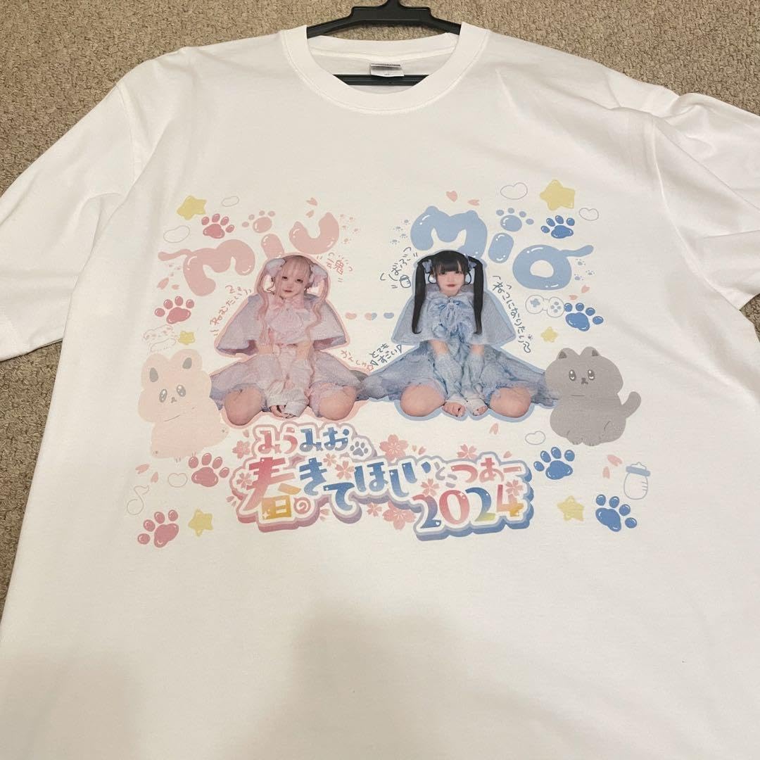 Amazon.co.jp: みうみお 春ツアー グッズ Tシャツ : おもちゃ