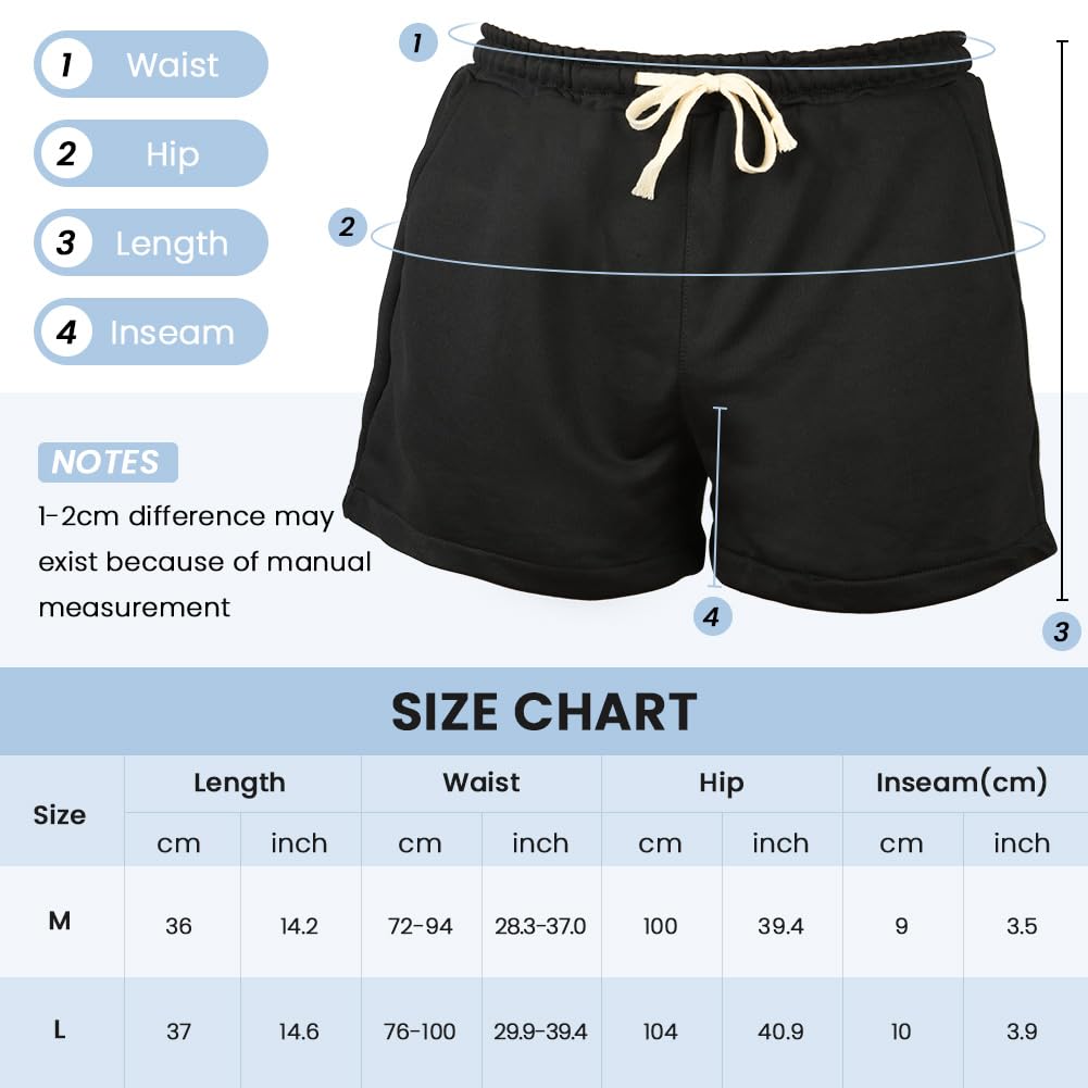 3-Zoll-Laufshorts Herren Sport Shorts Sommer Kurze Hose Fitness Training Hosen Outdoor Sporthose Elastische Taille Jogginghose Kurz Laufhose mit Taschen Trainingshose Bodybuilding-Shorts (M~L)