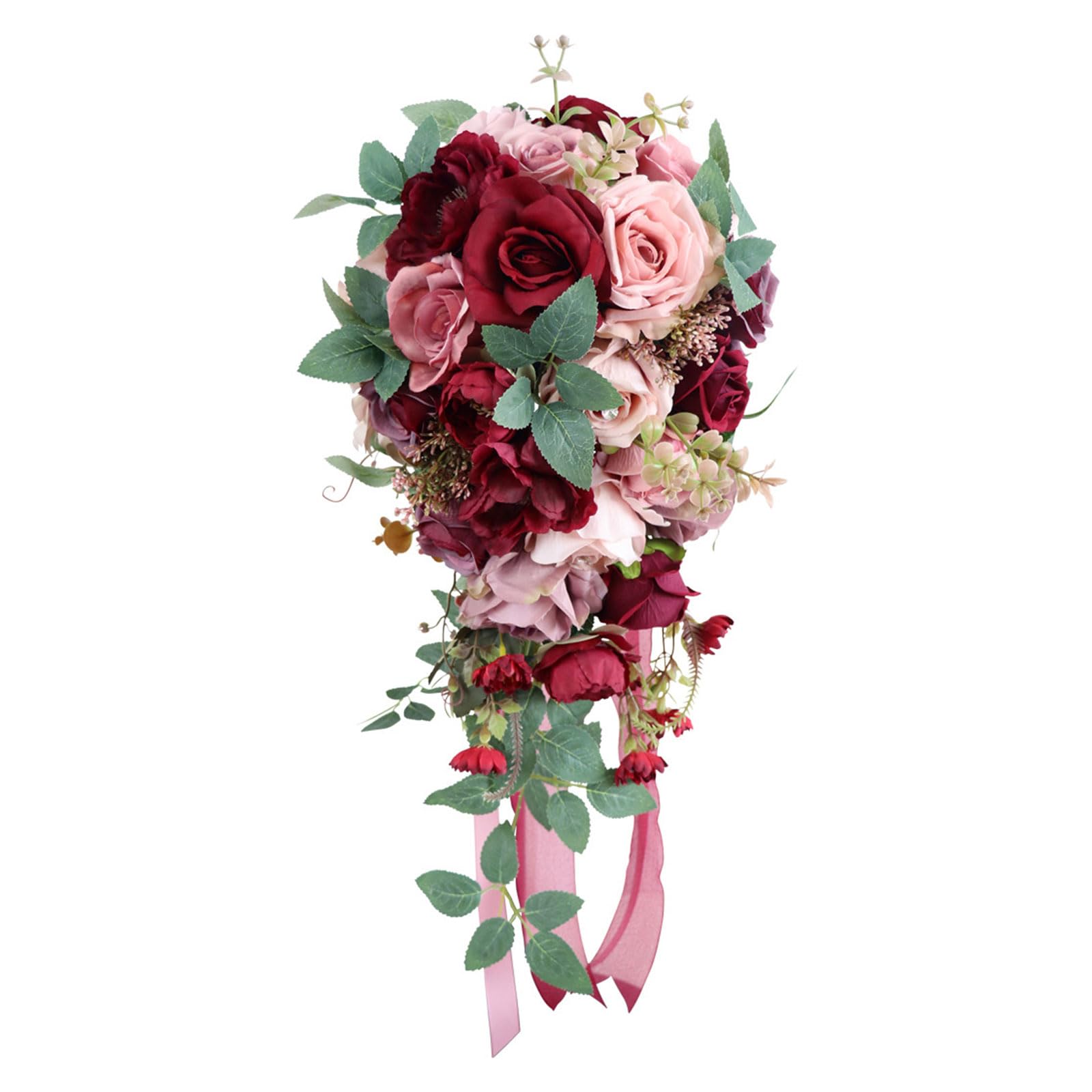 Kalttoy Bouquets Artificial Flower Arrangement Artificial Bouquets for Wedding Party Centerpieces, Ceremony, Anniversary Wedding for Bride for Bridesmaids for Bride