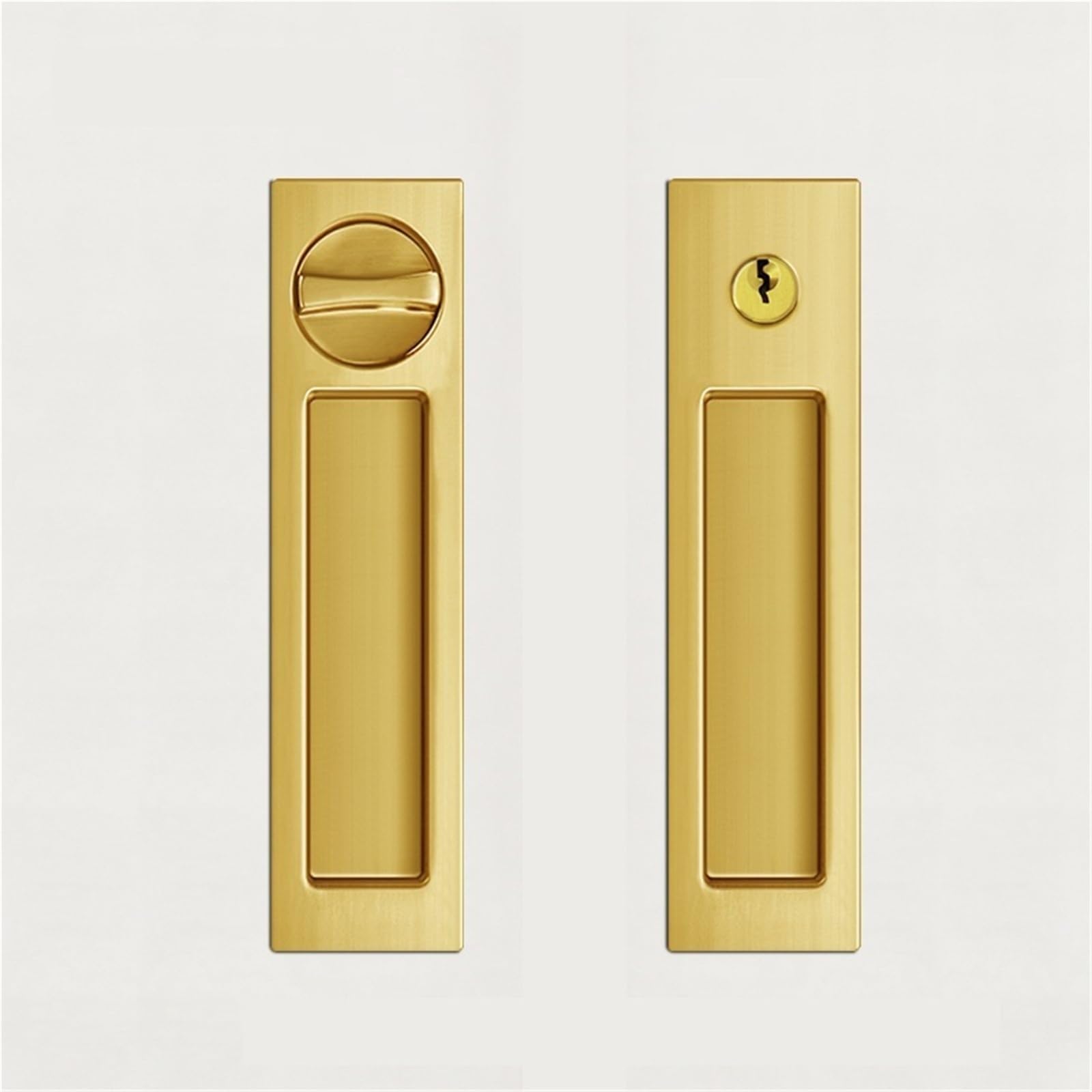 Serrure de porte coulissante invisible pour optimiser l'espace du dressing