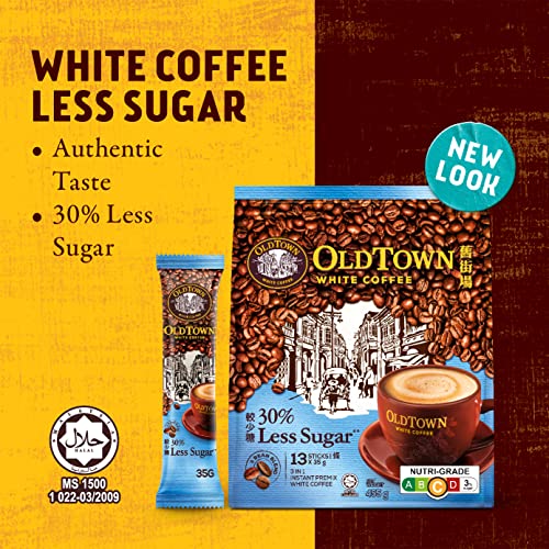 Image of OldTown White Coffee Classic 3?in?1 Instant Coffee, Packet, 455 Gram