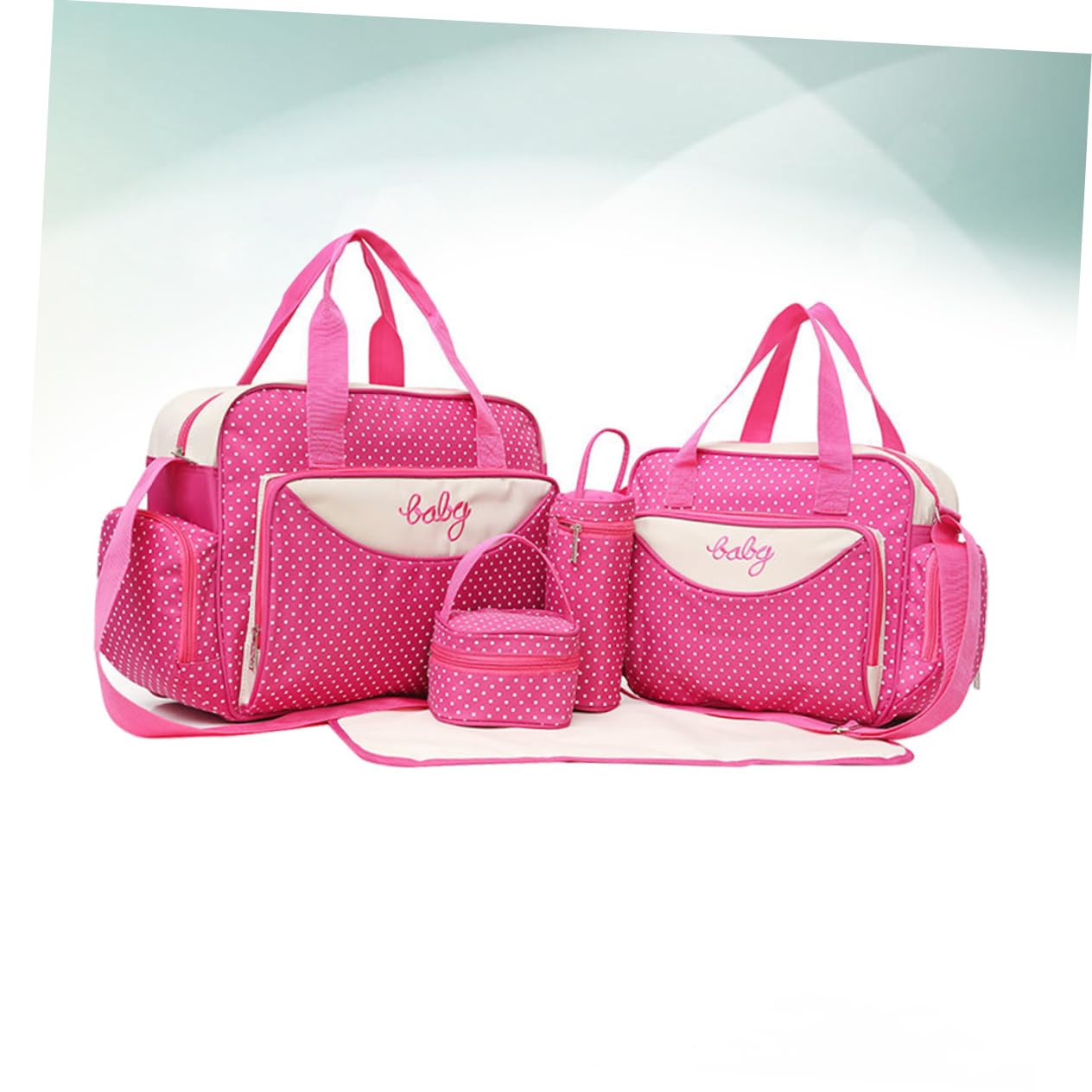 SHERCHPRY 1 zestaw 5 szt. torba na pieluchy dla kobiet torba na ramię dla kobiet unisex torby dla niemowląt macierzyństwo dziecko zmiana