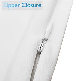 MoonRest Pregnancy Full Body Pillow Cover U-Shaped - Universal Fit U Replacement Cover for Maternity Pillow (Blue)