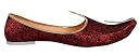 DEEUCO Men's Traditional Maroon Wedding, Party and Sherwani Jutti,Mojari (11) gallery image