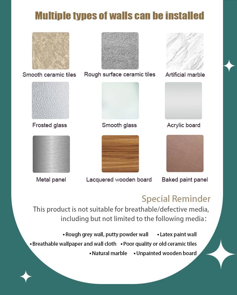 Miniatura 8 de Adhesivos fuertes para tornillos, ganchos para colgar sin daños, perfectos para decoraciones de Navidad, colgar en la pared, almacenamiento de baño,