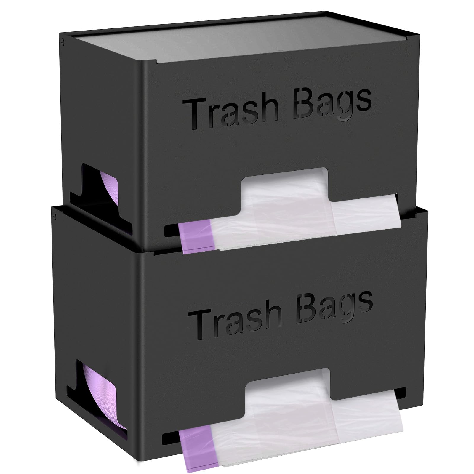Photo 1 of STWWO Trash Bag Holder Dispenser, 2-Pack