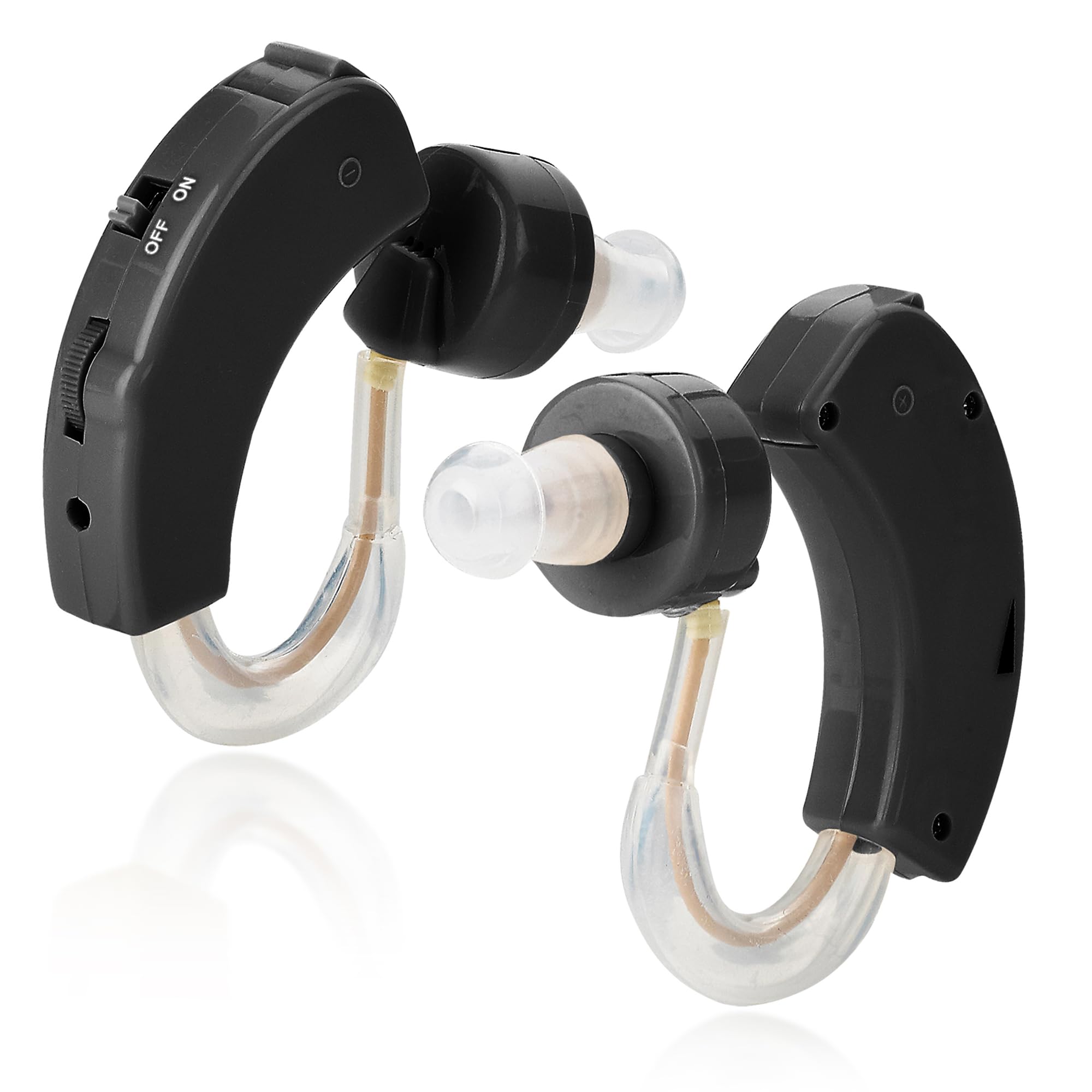 Digital Devices - Set of 2 devices, a Device and with Noise Reducing Feature for Adults, Seniors & Women, Black