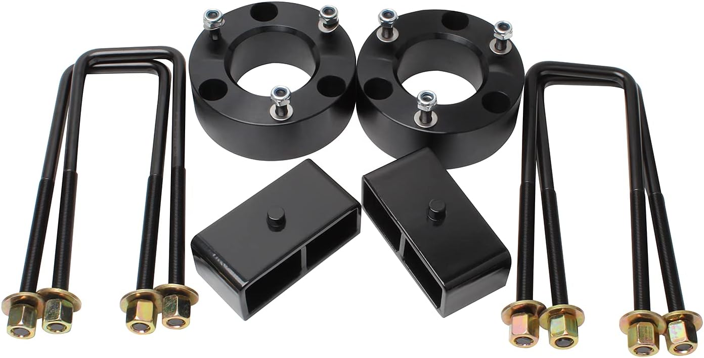 LHE 3'' Front and 2" Rear Leveling lift kit Compatible for 2007-2020 Chevy Silverado 1500 GMC Sierra 1500