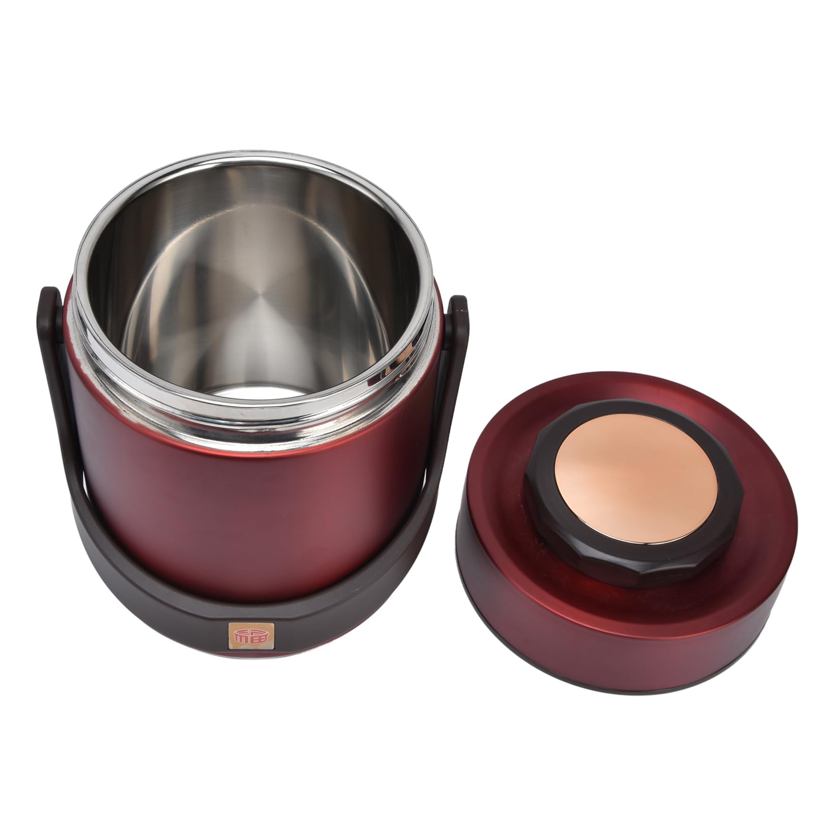 Cryfokt Lunch Box Coibentato in Acciaio Inossidabile 1500ml Sottovuoto con Griglia Alimentare Indipendente Contenitore Termico per Alimenti a Tenuta Stagna per Adulti Lunch Box Portatile a Doppia