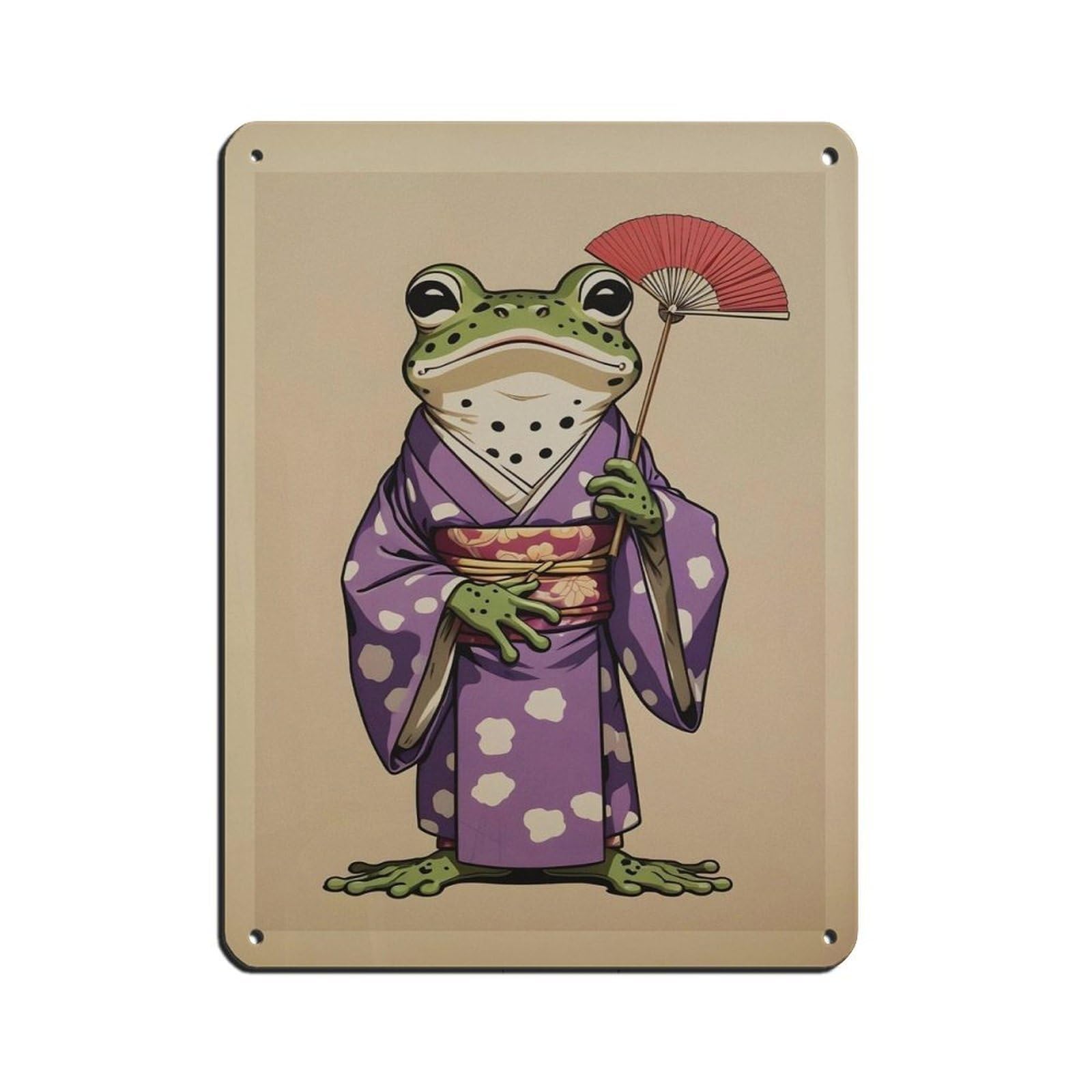 Japanese Exhibition Poster, Japanese Art (4) Retro Poster Metal Tin Sign Chic Art Retro Iron Painting Bar People Cave Cafe Family Garage Poster Wall Decoration 12x16inch(30x40cm)
