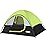 Camping Tent 2 Person, Waterproof Windproof Tent with Rainfly Easy Set up-Portable Dome Tents for Camping