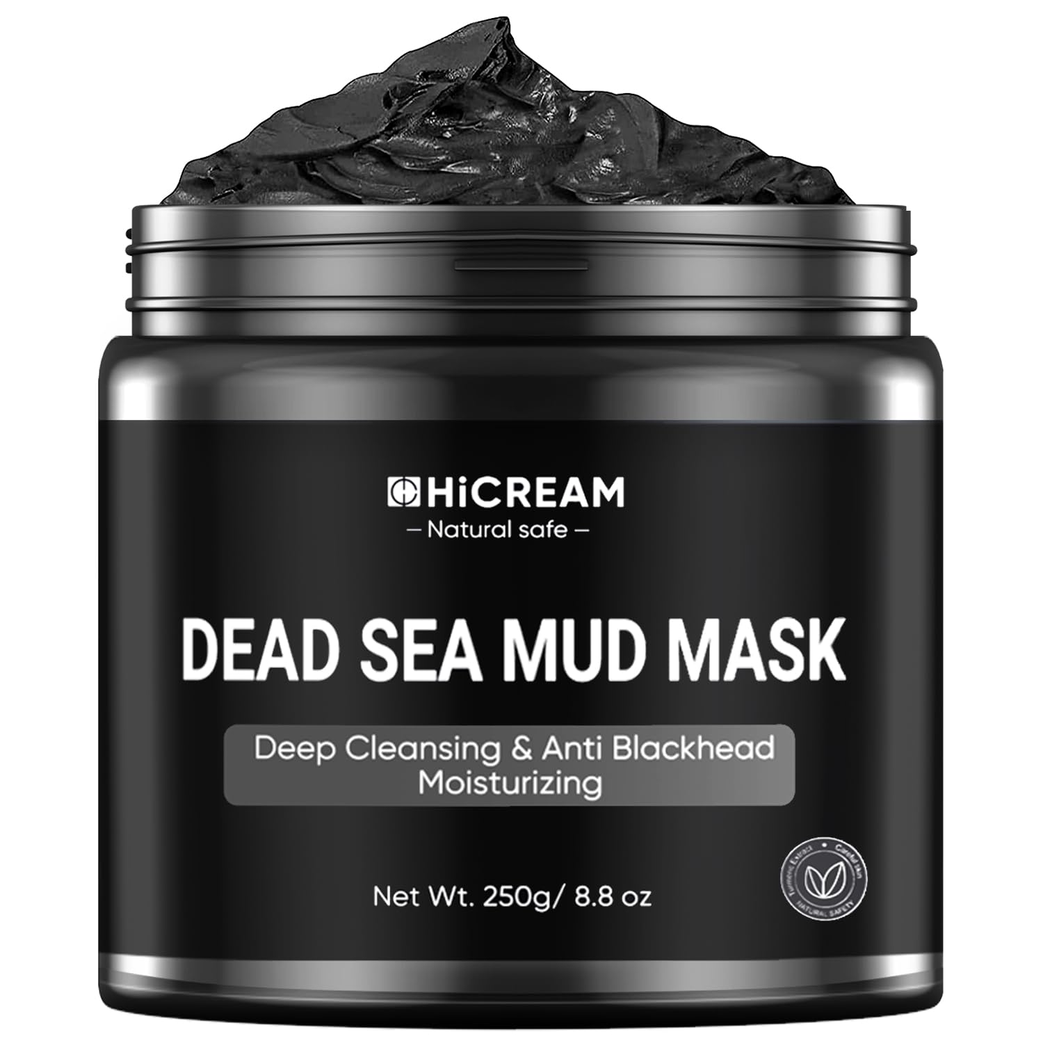 Dead Sea Mud Mask for Face and Body - Natural Face and Skin Care -Deep Cleansing Clay Mask for Acne,Blackheads, Whitehead,Oily Skin, Minimize Pores,Moisturizing -for Women & Men-8.8 oz/250g