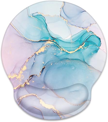 WAVEYU Alfombrilla de mouse ergonómica con soporte de muñeca, alfombrilla de mouse de oficina con reposamuñecas, alfombrilla de mouse para disponible en Yaxa Colombia