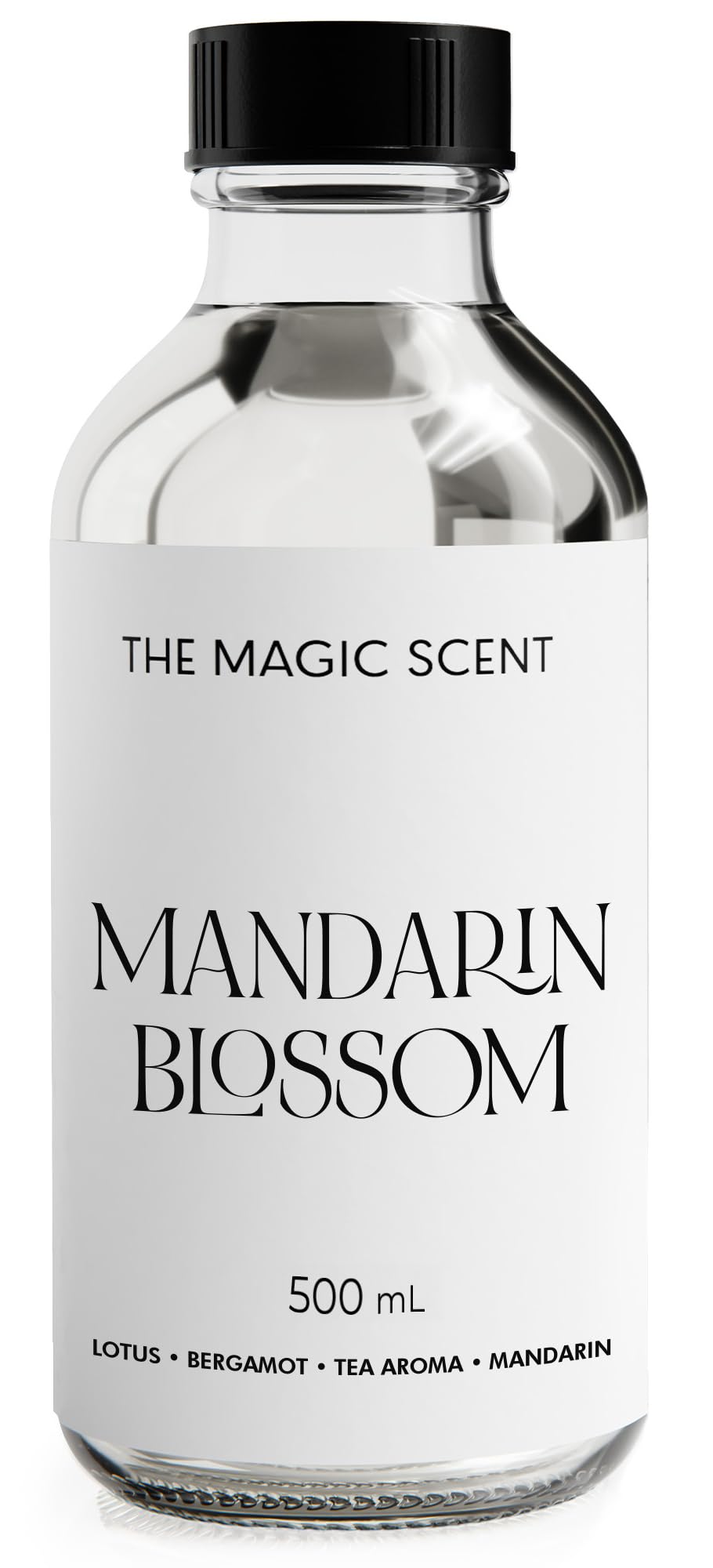 The Magic Scent Mandarin Blossom Diffuser Oil - Hotel & Home Luxury Scents Inspired by Maldives - Diffuser Oil Scents for Home Designed for Use in All Diffusers - 16.9 fl oz, 500 mL