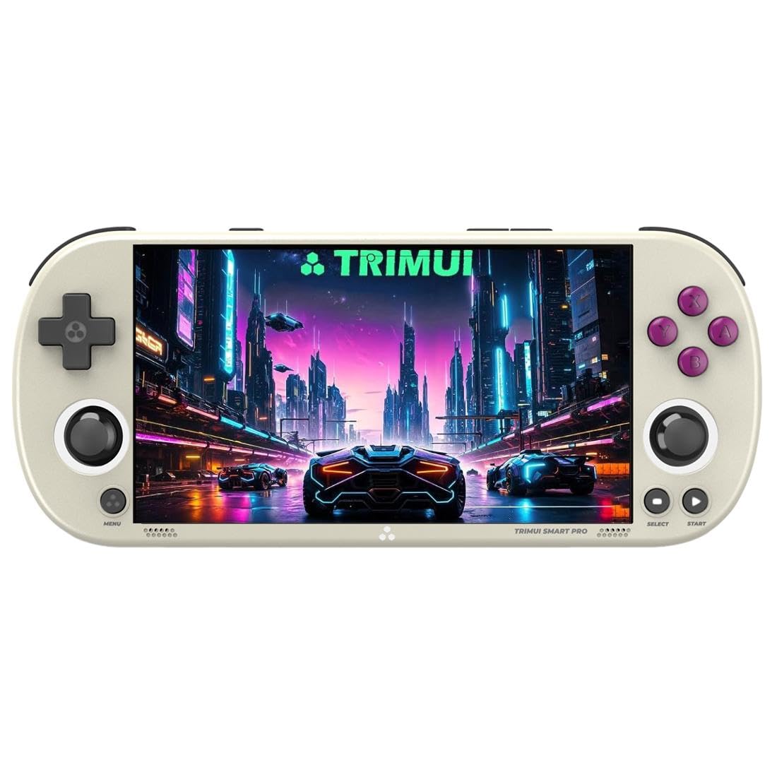 Console Portable Trimui Smart Pro – 128 Go, 12 700 Jeux Rétro – Écran IPS 4,96 Pouces, Batterie 5000 MAh – Émulateurs Multiples, WiFi, Cadeau Jeu Vidéo