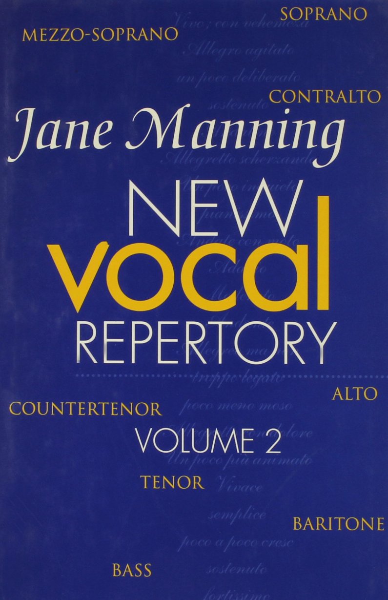 New Vocal Repertory: v.2