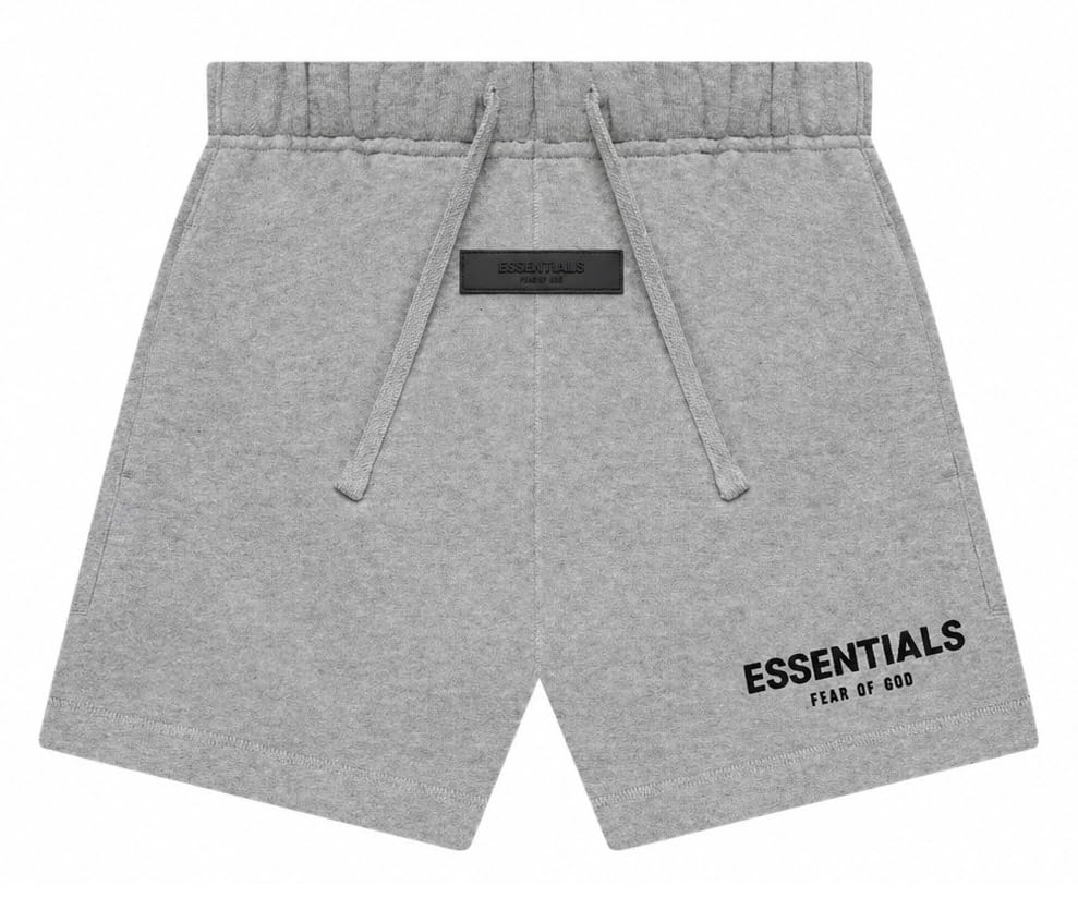 Essentials KIDs Pullover Hoodie Cotton Blend (US Age 14 Years Dark Oatmeal Shorts)