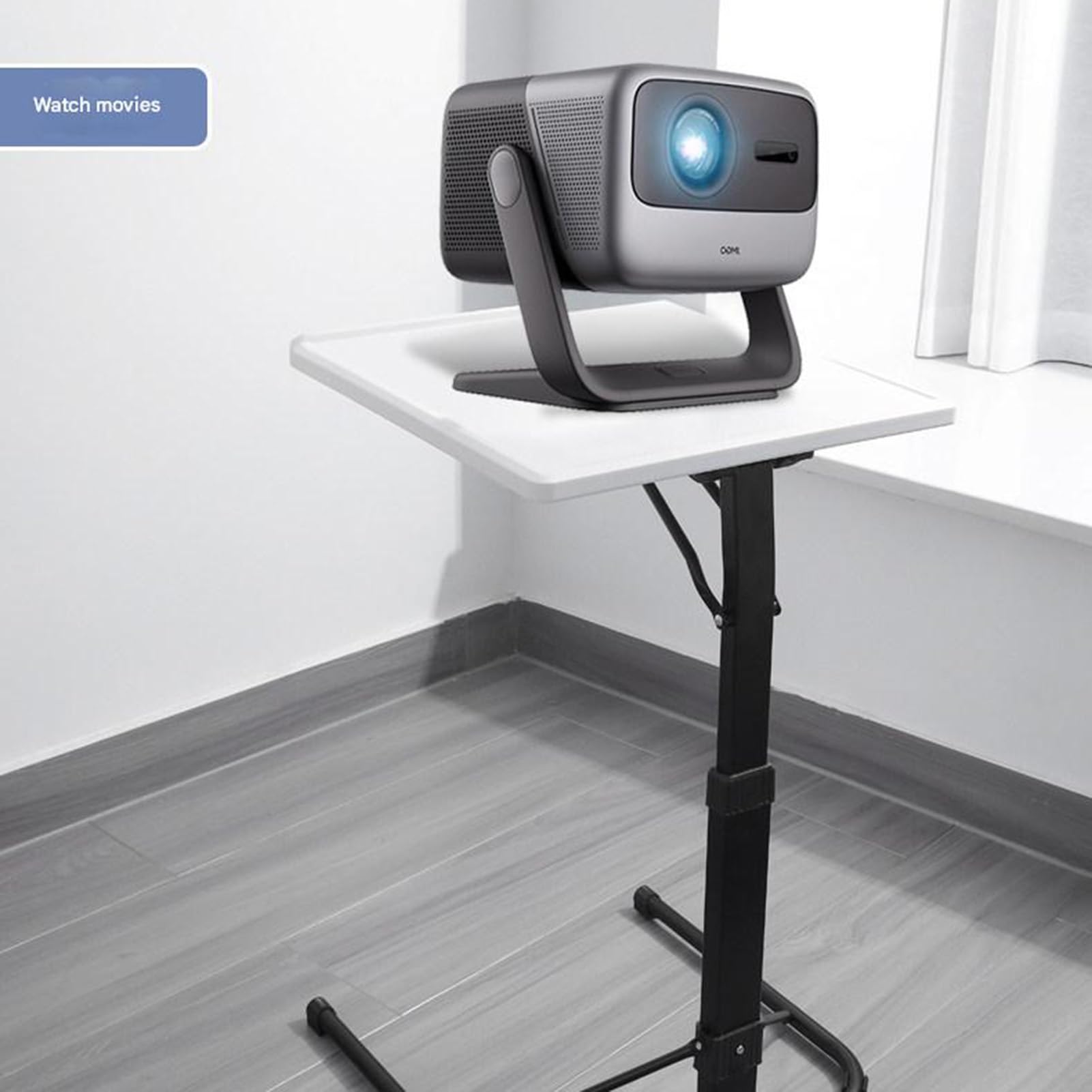 Tavolo per computer portatile regolabile in altezza, scrivania portatile con postazione di lavoro inclinabile per casa, ufficio, camera da letto, dormitorio studio