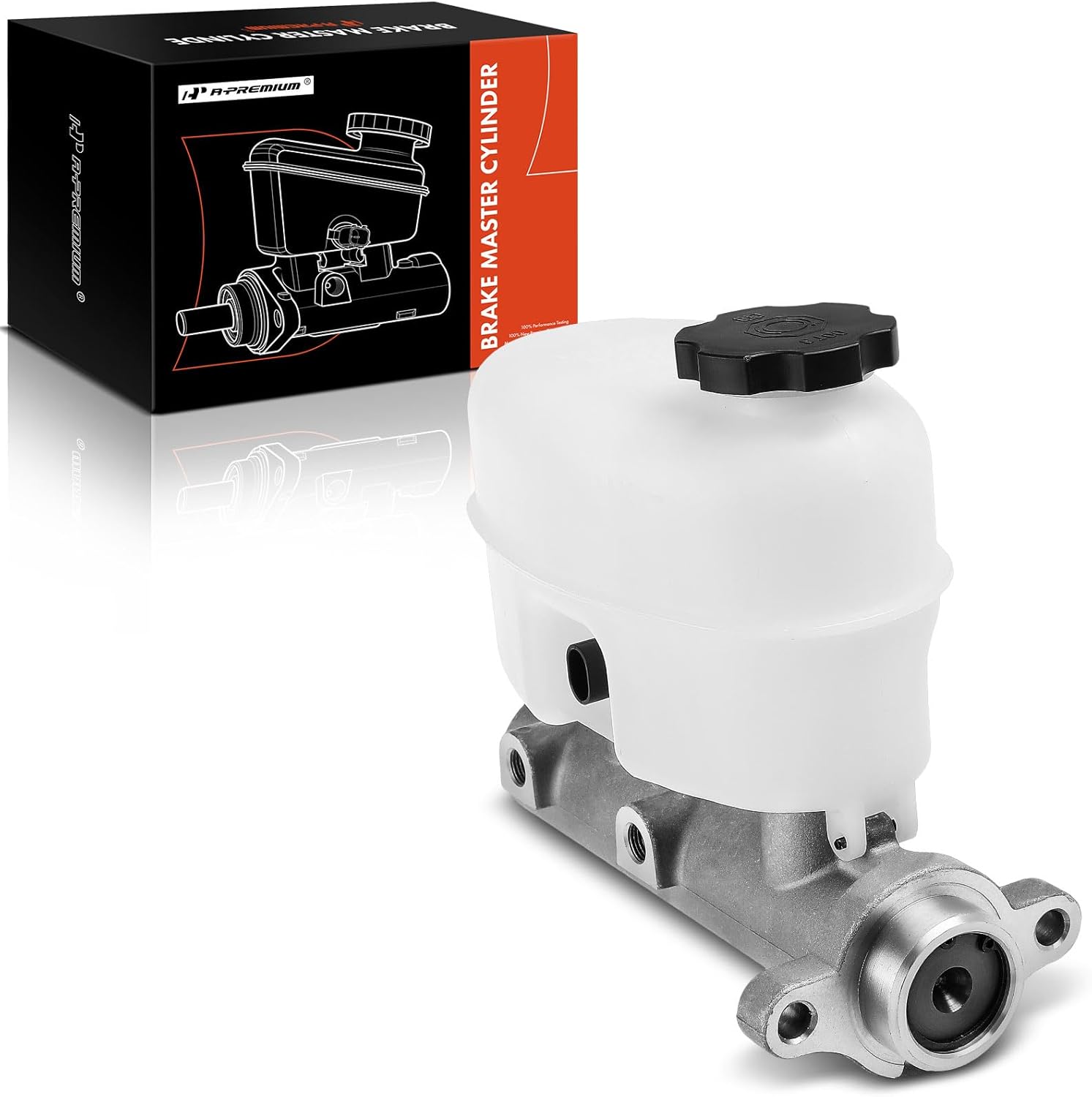 A-Premium Brake Master Cylinder with Reservoir and Cap Compatible with Chevy, GMC and Cadillac Vehicles - Silverado 1500, Sierra 1500, Tahoe, Yukon, Express 1500, Escalade, Savana 1500, Avalanche 1500
