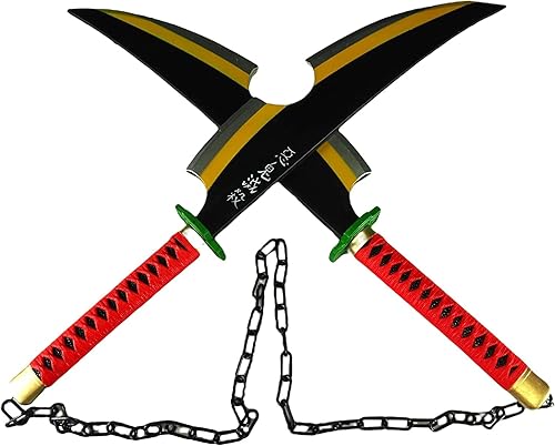 Miniatura 6 de Espada de demonio de 39.5 pulgadas, fantasía, espada samurái, reliquias para cosplay, disfraz de anime Katana, regalo de Navidad