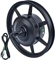 Fenteer Bicicleta elétrica dobrável com motor de cubo, de freio a disco e motor de engrenagem sem escova para garagem.