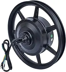 Fenteer Bicicleta elétrica dobrável com motor de cubo, de freio a disco e motor de engrenagem sem escova para garagem.