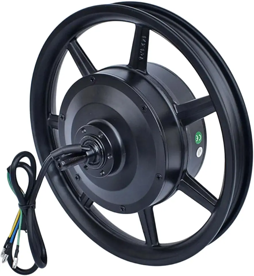 Fenteer Bicicleta elétrica dobrável com motor de cubo, de freio a disco e motor de engrenagem sem escova para garagem.