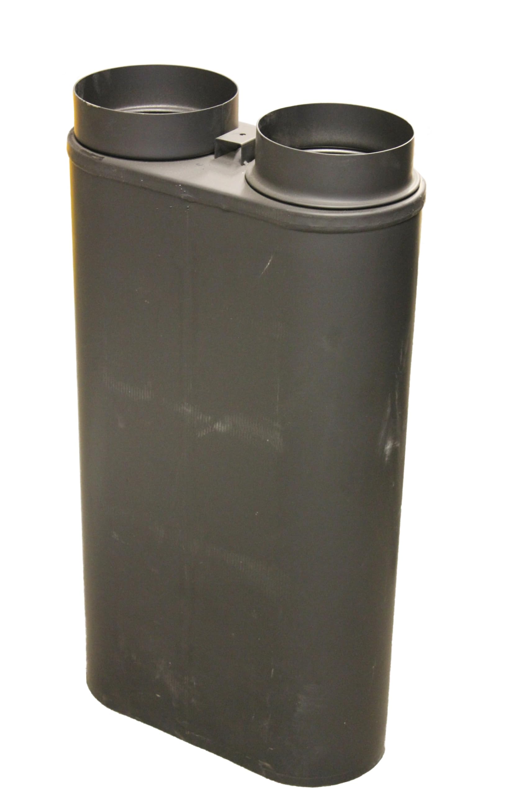 Hörtnagl Nachheizkasten Stahl rund Höhe 65cm Ø Anschluss-Eingang 180mm