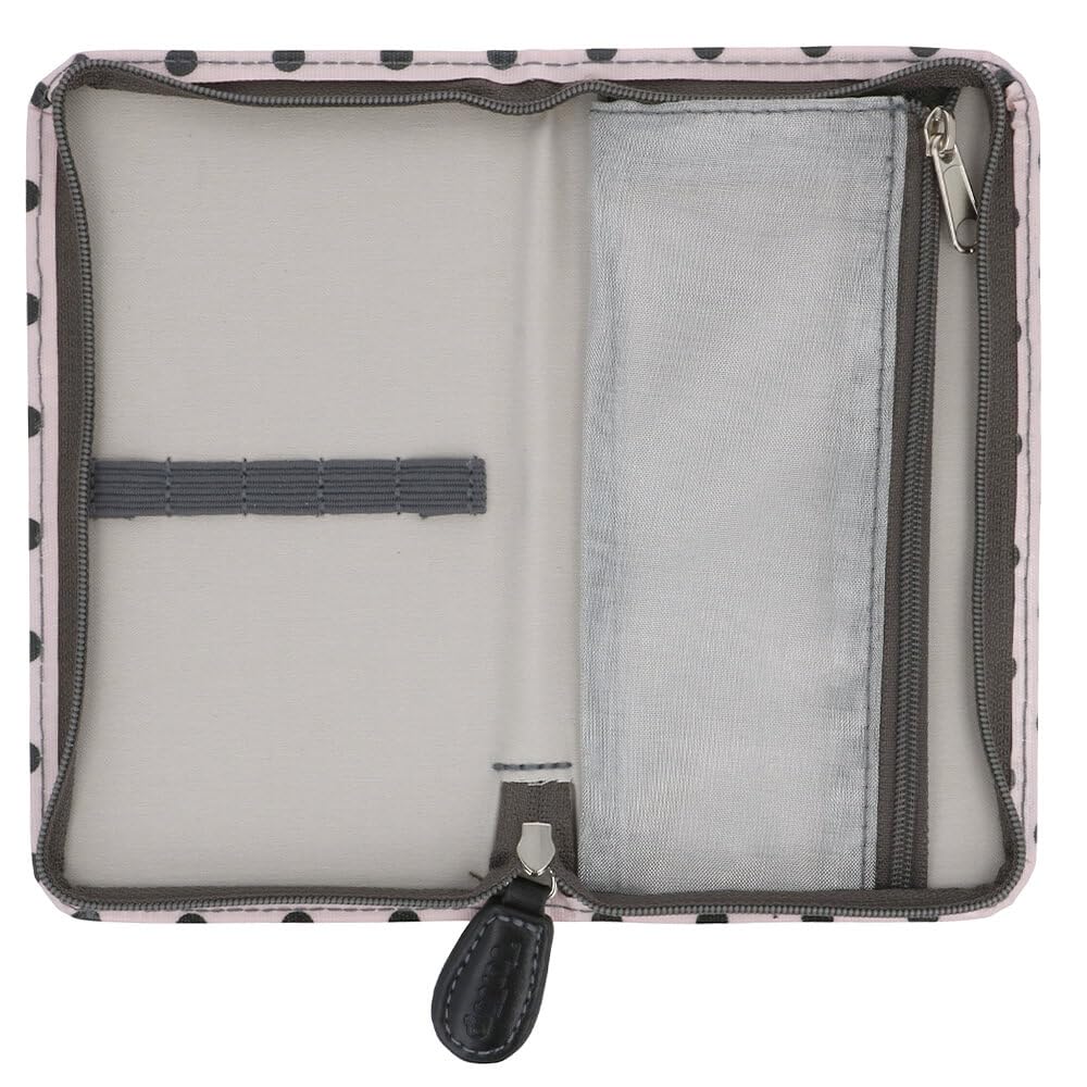 Tulip Crochet Hook case in Pink with Dotted Design, 1 piece