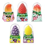 3Dフルーツアイス 5種類セット（ぶどう・レモン・いちご・もも・マンゴー） image