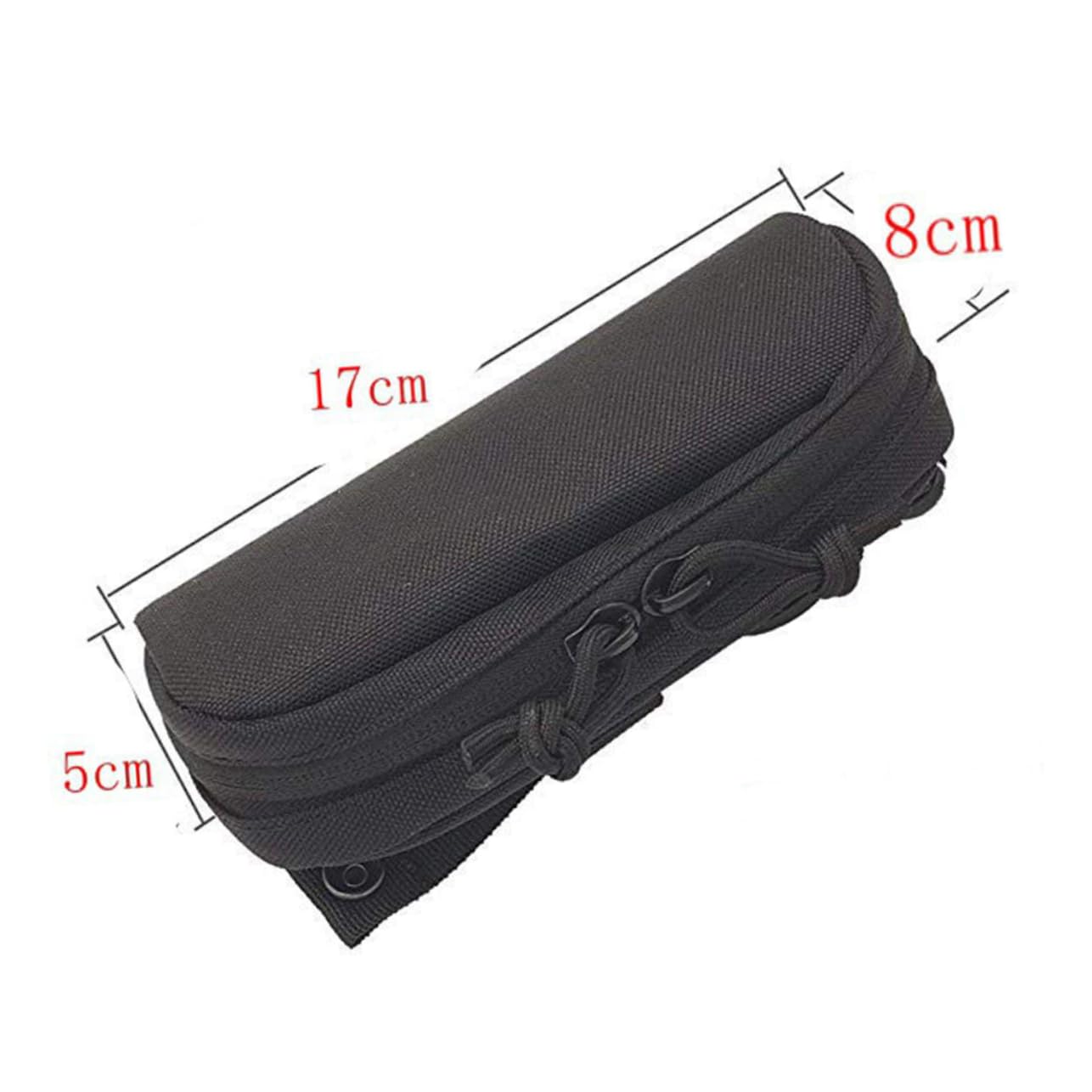 3piezas Estuche De Gafas Portátil De Para Almacenamiento De Gafas De Sol Vista Para Ciclismo y Uso Diario Negro
