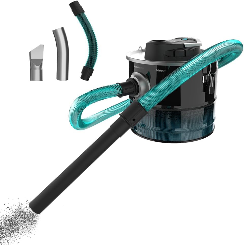 Aspiracenere Professionale ARDES ASHPIRO 12 - Serbatoio 12L, Filtro Lavabile | Per Camino, Barbecue E Stufe A Pellet - Foto 11