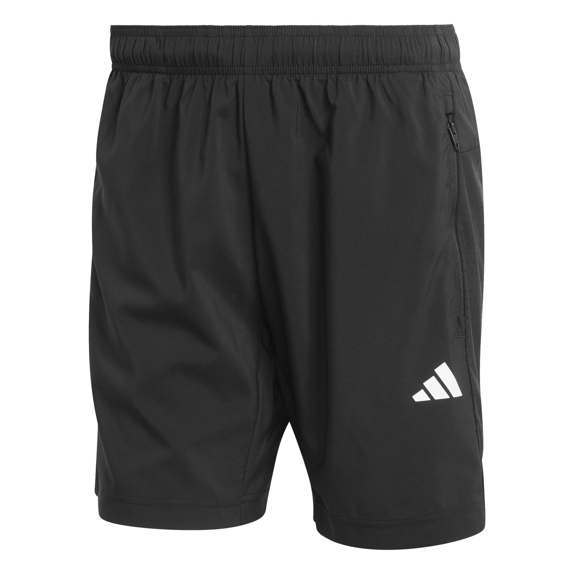 adidas Men's Workout Essentials Base Woven Short Shorts, Black, 3XL 7 inch