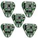 5 Stück 3S 12 V 18650 Lithium-Batterie-Schutzplatine 11,1 V 12,6 V Überladung Überladung Schutz 8 A 3 Zellen-Pack Li-Ion BMS PCM PCB