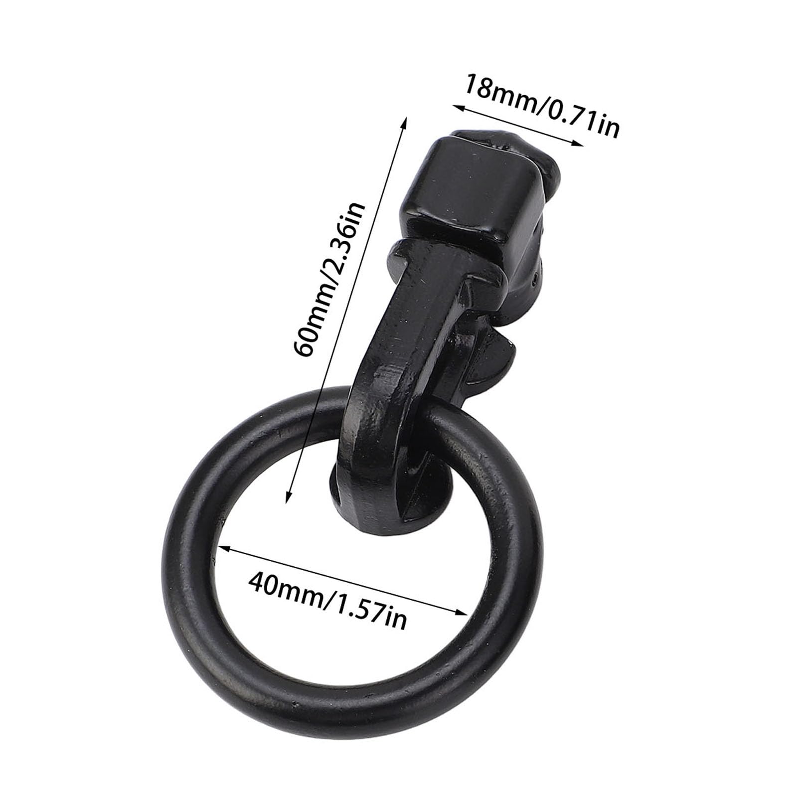 Accessoire Remorque VTT Lot De 4 Raccords D'arrimage à Double Goujon En Acier Au Carbone Pour Camion, Lit, Remorque, Fret, Pickup, Camping-car, ATV (bronze Doré Double Goujon Acier Carbone