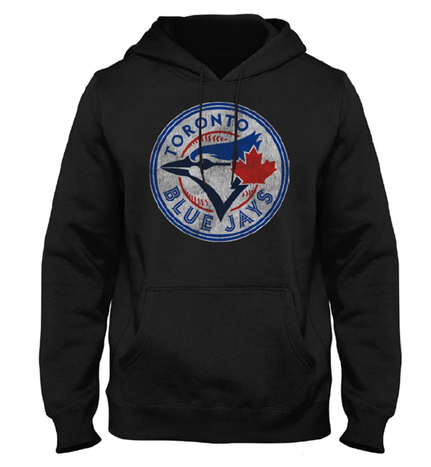 47 Genuine Merchandise MLB Toronto Baseball Graphic Pullover Hoodie - Black — view 3