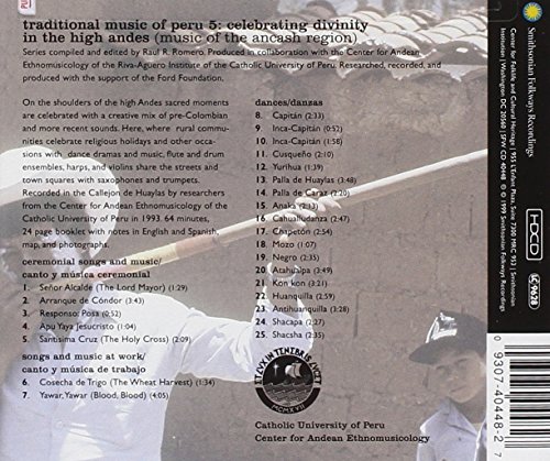 Traditional Music Of Peru Vol.5 #TOP1
