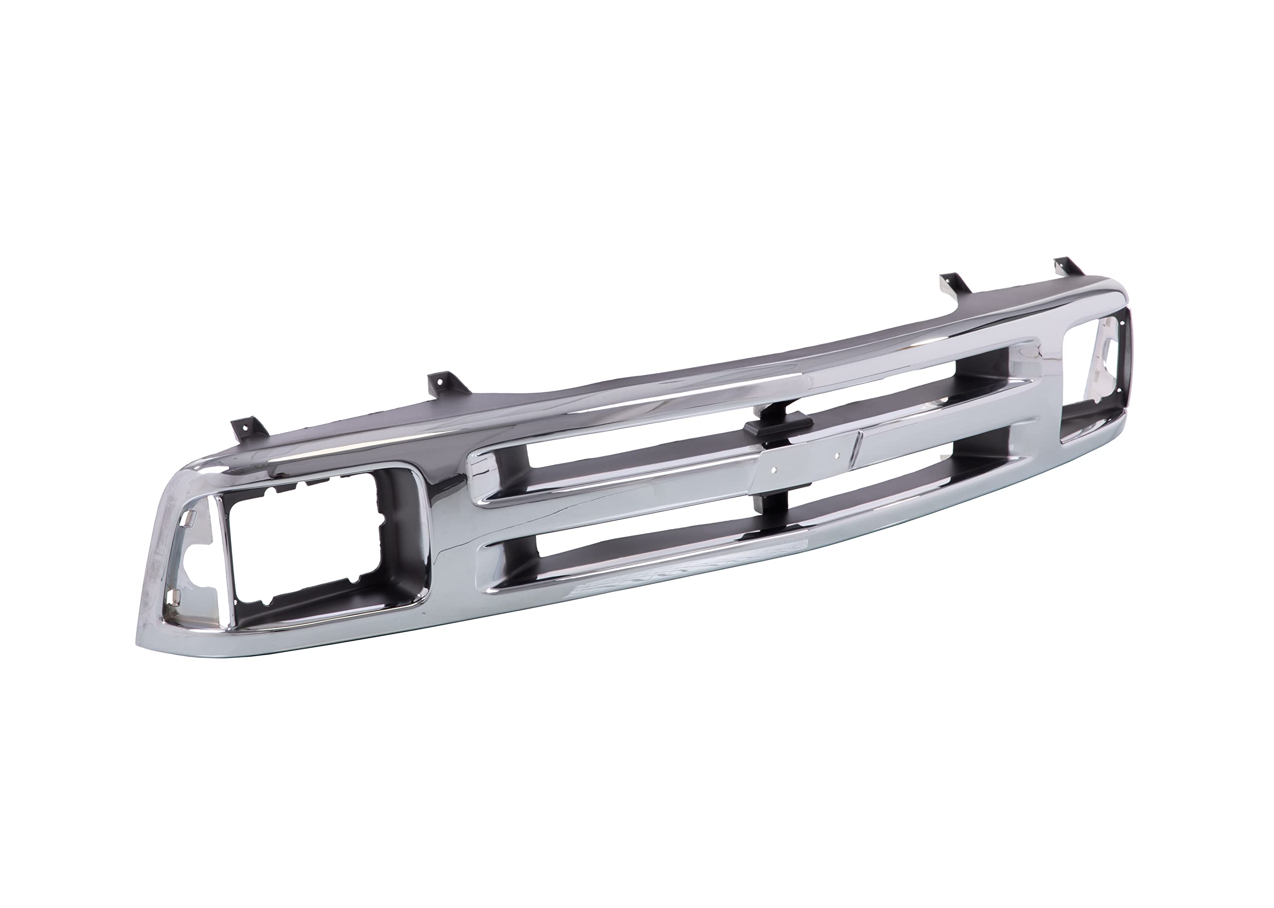 Evan Fischer Chrome Grille Assembly Kit For 1982-1990 Chevy S10 & S10 Blazer - Includes Headlight Doors - View #9