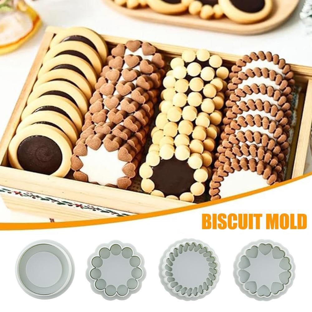 Cococity 20Pcs Emporte-pièces, Ensemble De Coupe-Biscuits Forme Géométrique En Acier Inoxydable