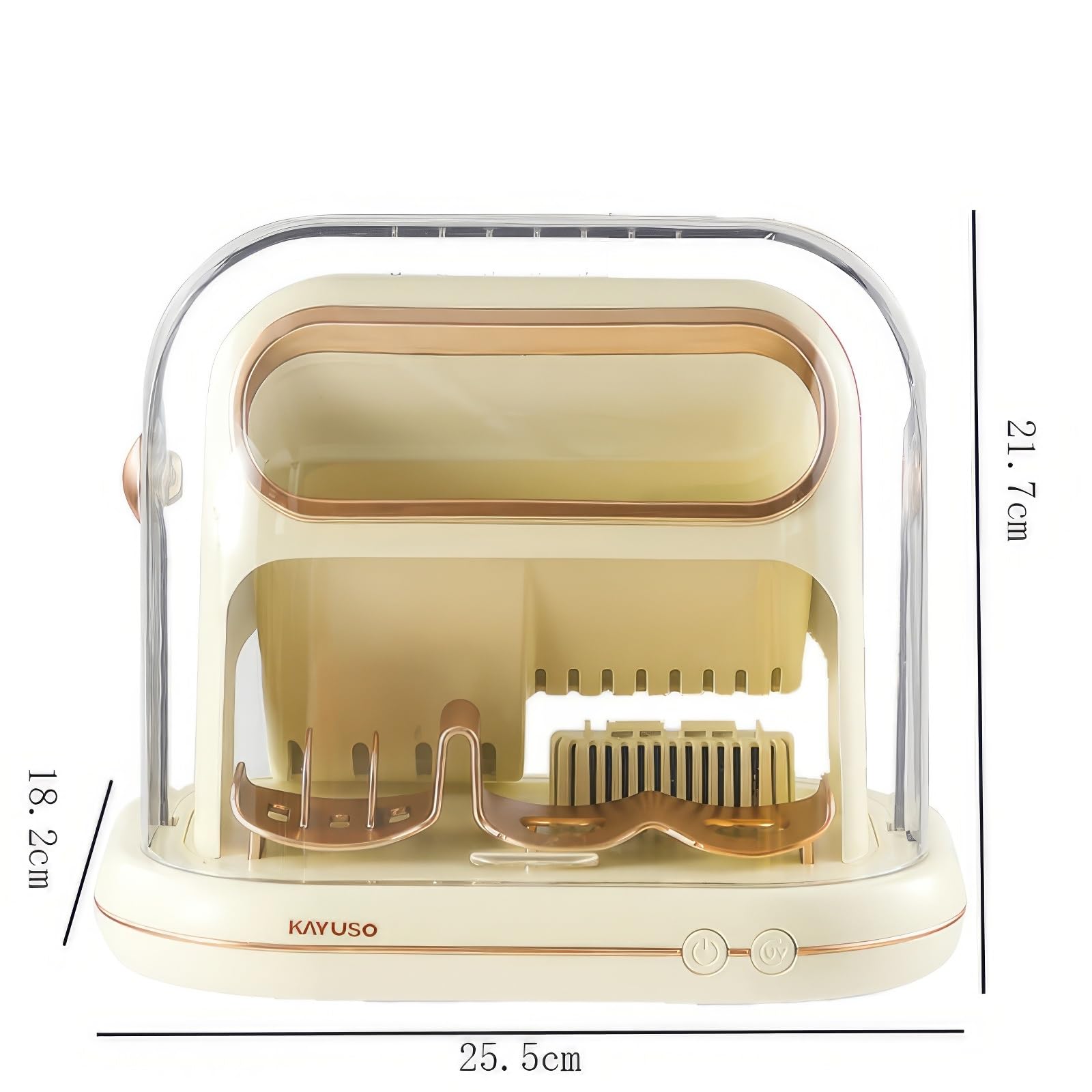 Asciuga pennelli for trucco, detergente for pennelli elettrico for trucco, asciugatura rapida automatica, cottura lenta a temperatura costante senza danneggiare le setole, set for pulizia pennelli for