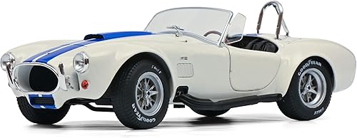 Solido 421185670 Ford Shelby Cobra - Coche miniatura coleccionable, blanco, escala 118
