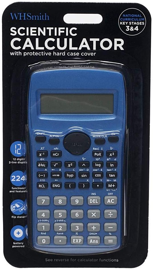 WH Smiths Battery Scientific Calculator Scientific Calculator, Battery