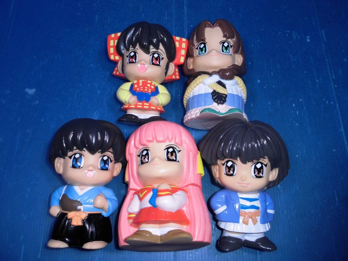 Amazon.co.jp: 同級生・同級生2/ソフビ貯金箱5点セット(△) : おもちゃ