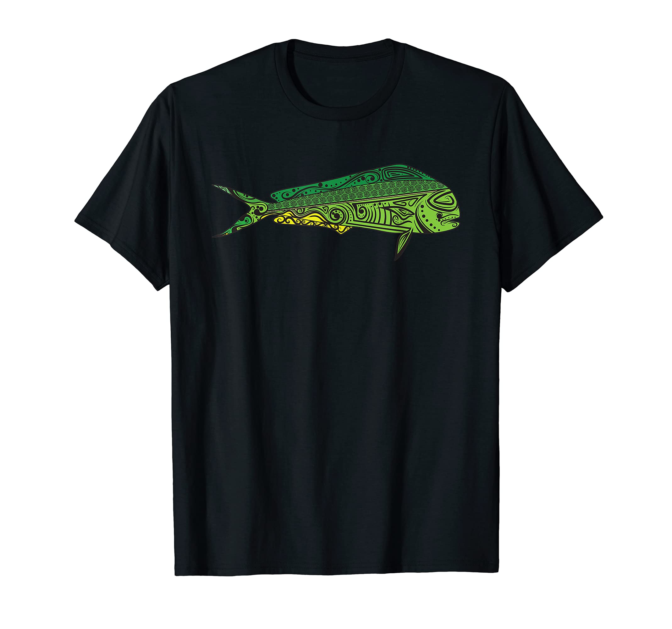 Mahi Mahi Tshirt - Native Hawaiian Tshirt - Hawaiian Tribal T-Shirt