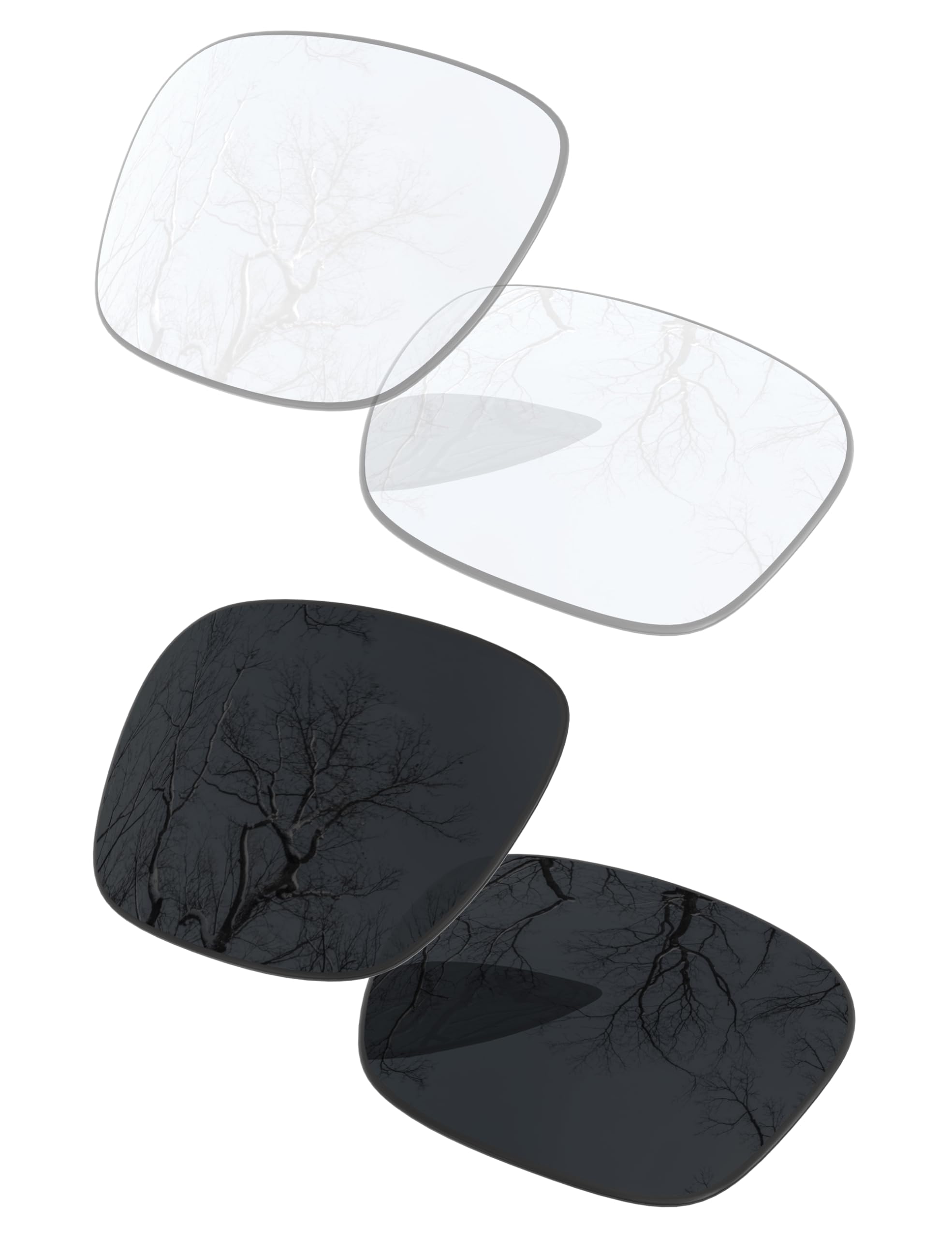 ToughAsNails Set of 2 Polarized Replacement Lenses for Oakley Fuel Cell OO9096 Pack