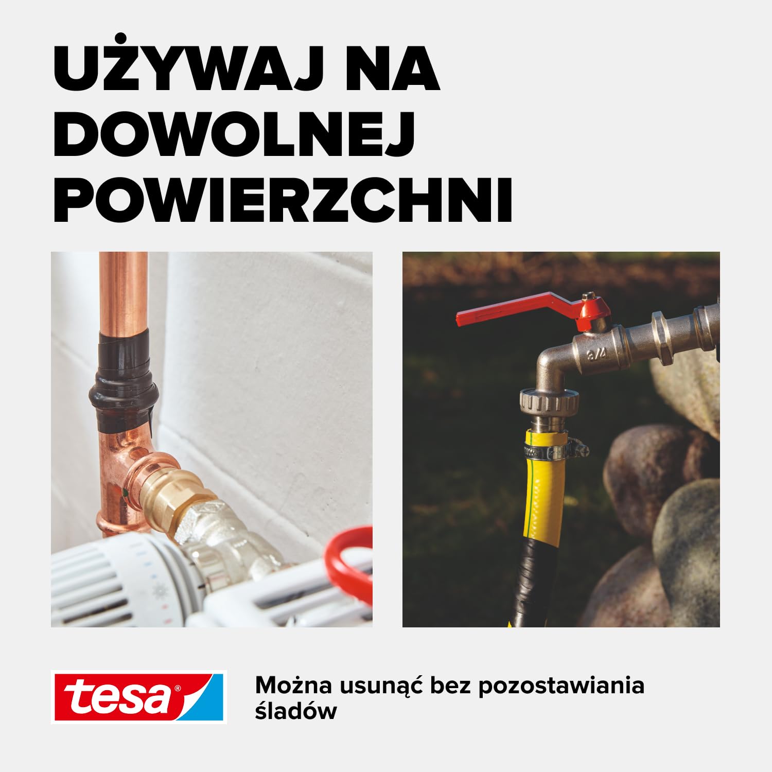Tesa 56064-00003-00 Taśma Uszczelniająca, Przeźroczysty, 2.5m x 19mm