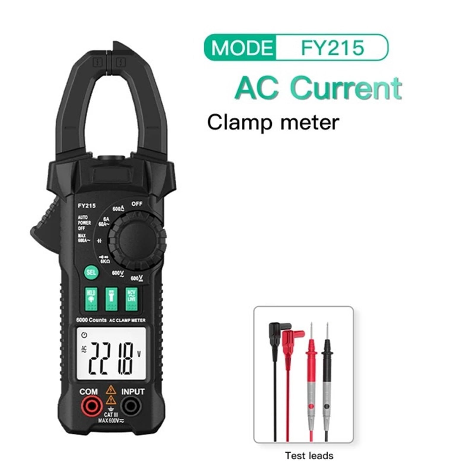 Rastreador De Cable LCD, Probador De Cable PoE, Comprobador De Cable Cat5 Cat6, Prueba De Cable De Teléfono/Red, Rastreador De Cable, Herramienta De Red De Tóner Ligero Y PortáTil(FY215)