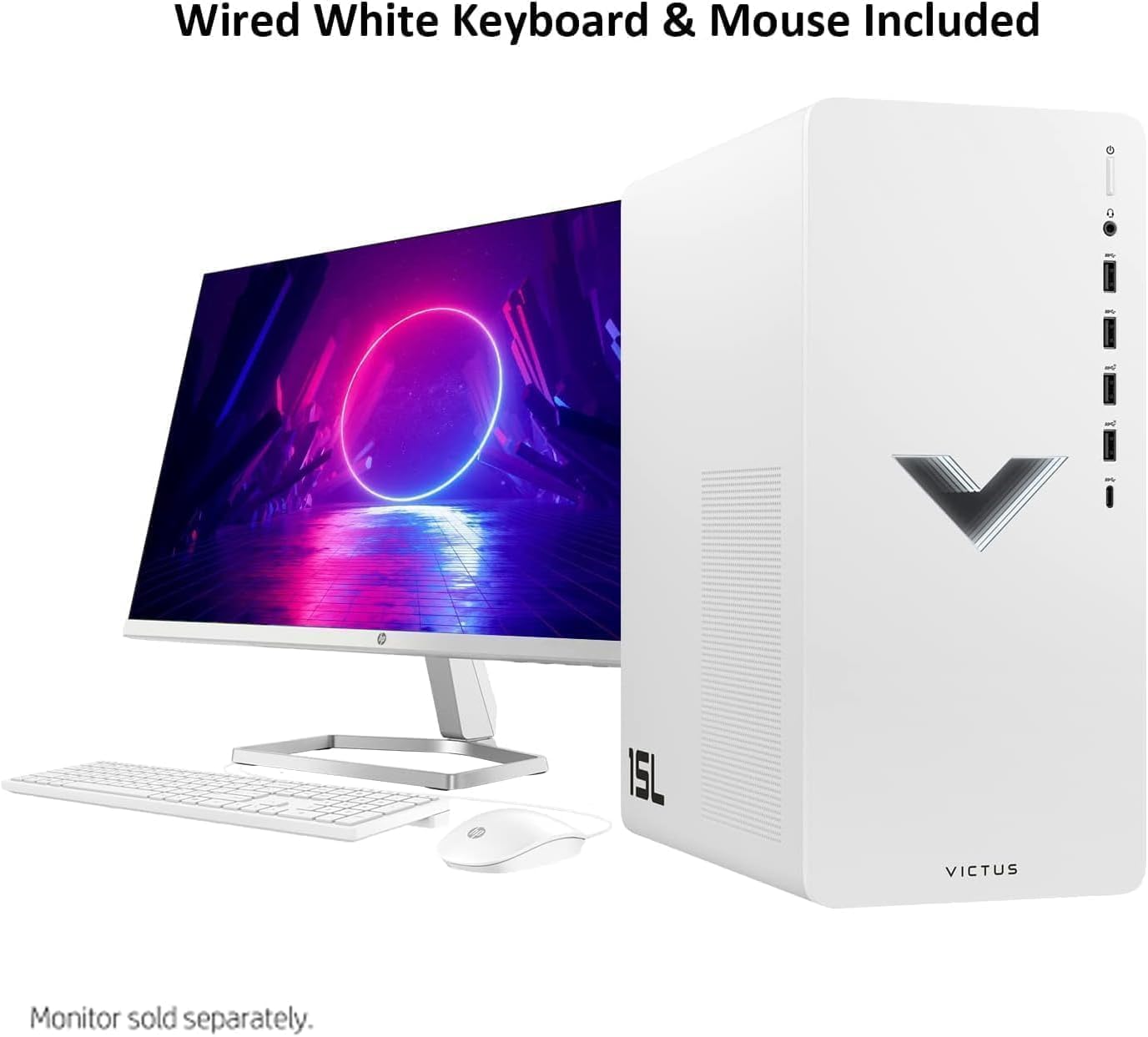Dell ディスプレイ & HP Victus PC セット Amazon.com: HP Victus 15L Gaming Desktop - Intel Core i7-13700(16