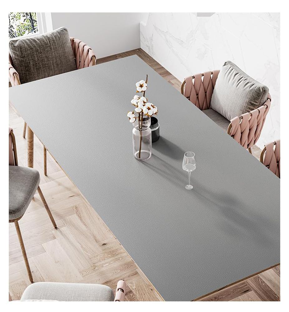 Tappetino da scrivania impermeabile in pelle ecologica in poliuretano, antiscivolo, per ufficio, casa, scuola, scrivania, grande, tappetino per computer portatile, tappetino per mouse esteso (017,90 x